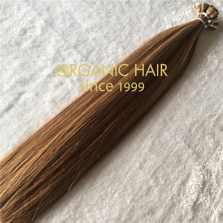 Hot sell flat tip hair extensions C79